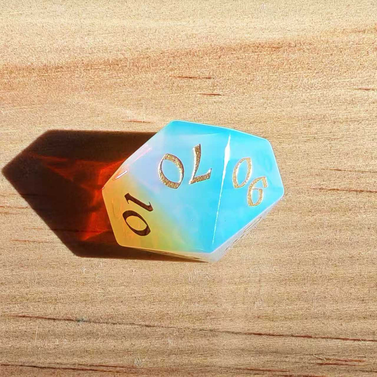 Opal Gemstone DND Dice Set from MAGISEVEN