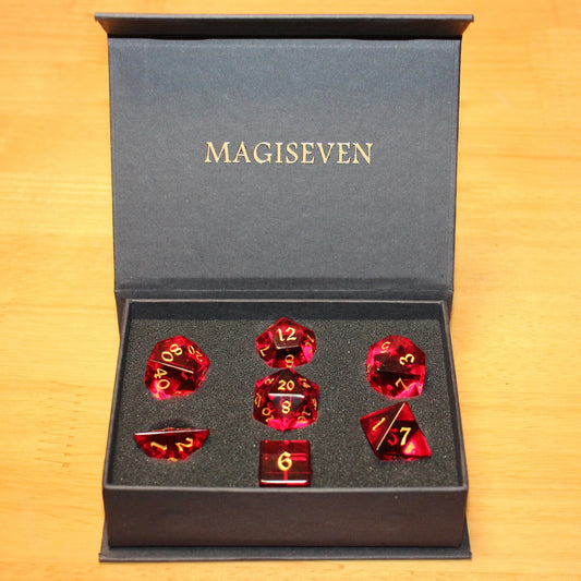 NEWS: Package Upgraded with Cardboard Box for any Dice Set at MAGISEVEN, perfect gift for your loved ones.