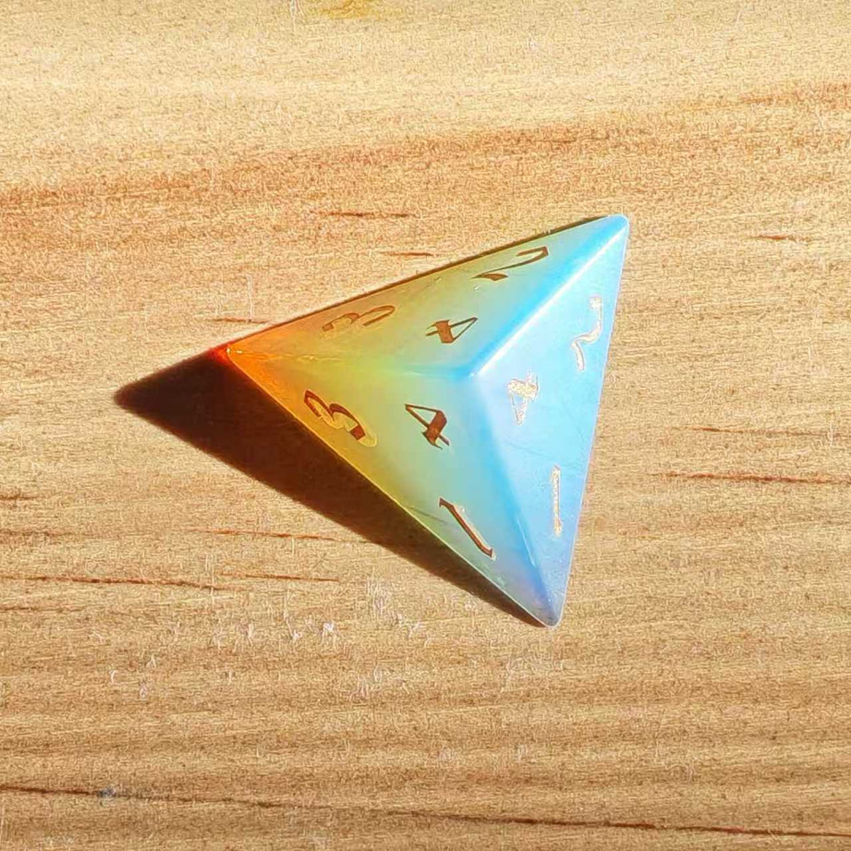 Opal Gemstone DND Dice Set from MAGISEVEN