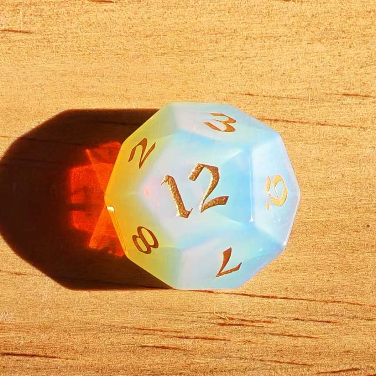 Opal Gemstone DND Dice Set from MAGISEVEN
